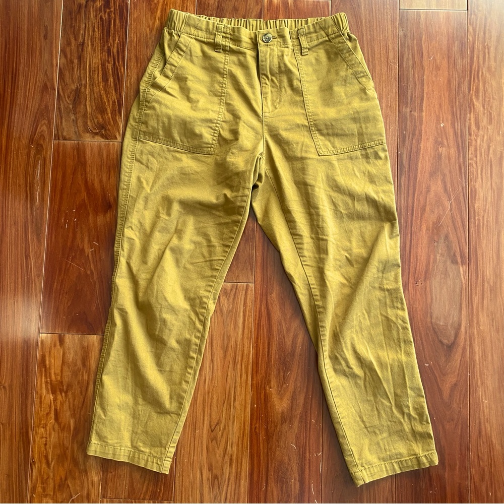 Old Navy, Chino Slouchy Workwear Pants, Women’s Medium, Color: “Ochre to you”